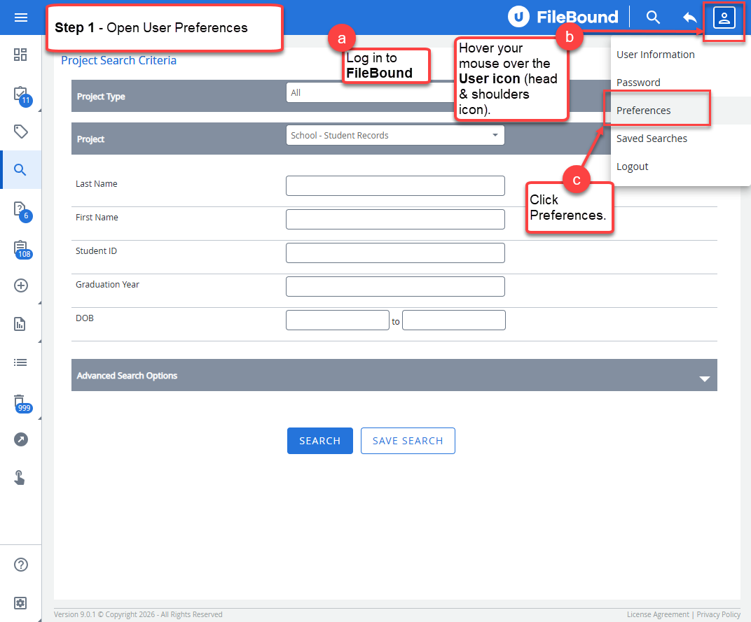 Filebound Log In How to Change Your Default FileBound Viewer to the Legacy Web Viewer?