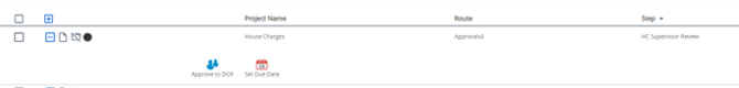 Assignment details page in FileBound displaying routing options for the selected assignment.
